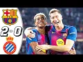 Barcelona vs Espanyol 2-0- HL \u0026 GoaIs - 2025