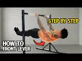 Download Lagu HOW TO FRONT LEVER | ANYONE CAN DO IT!