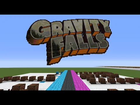 Download MP3 Gravity Falls - Main Title Theme [Minecraft Noteblocks]