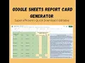 Report Card Generator