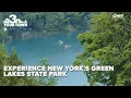 Plunge into Ice Age history at Green Lakes State Park