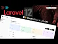 Task List Manager App with Laravel 12 React Starter Kit