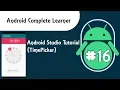 Android Studio Tutorial TimePicker