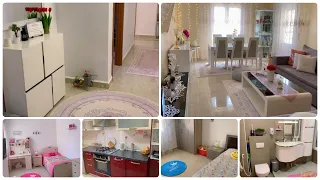 جولة في بيتي البسيط و المتواضع تحت طلبكم لاخذ افكار فقط 