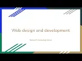 National 5 WDD Lesson 1 - Website analysis