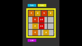 Game Dev Binary Shift 2048 Clone - Visual