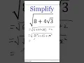 Cool Tricks for Simplifying Square Roots