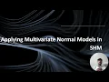 multivariate normal distribution in SHM of probability and statistics