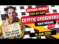 How to solve a Cryptic Crossword - Walkthough for beginners