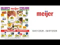 Meijer Weekly Ad - 2026