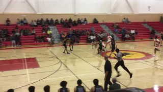 NMHS Boys Varsity Basketball v De Anza 2020 NCS Round 3 Newark Highlights