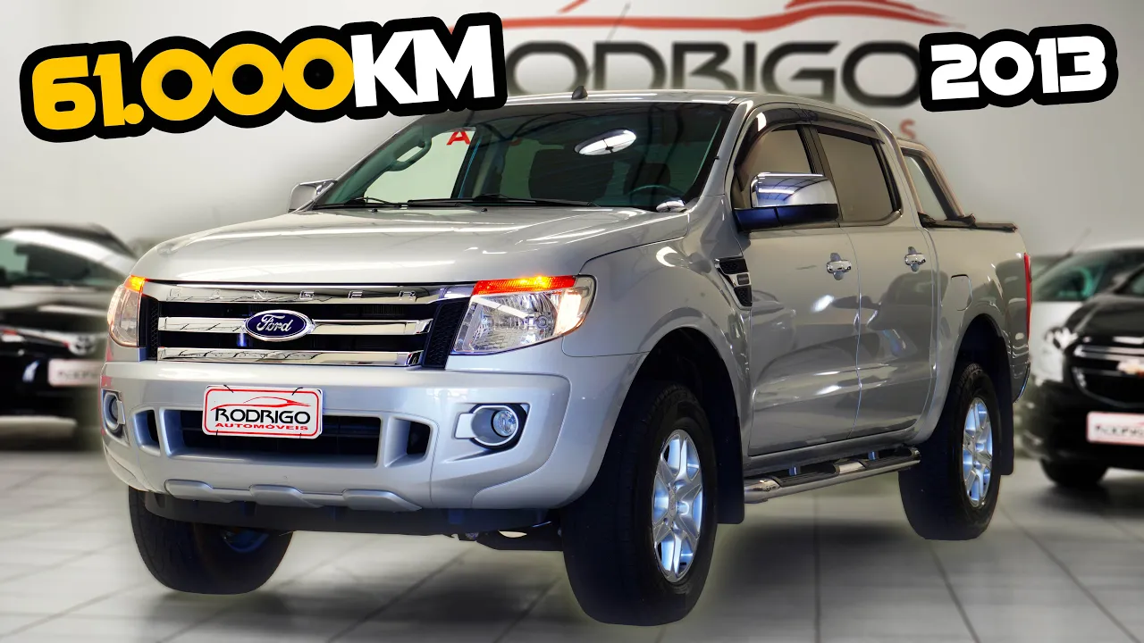 FORD RANGER XLT 2013 com BAIXÍSSIMA QUILOMETRAGEM! Uma EXCELENTE PICAPE por PREÇO DE GM ONIX 2020