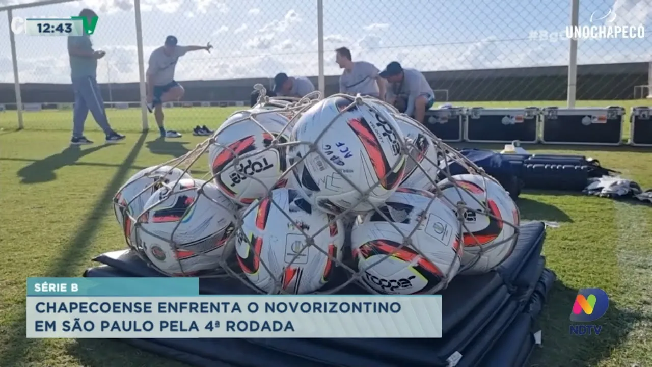 Chapecoense enfrenta o Novorizontino em São Paulo pela 4ª rodada