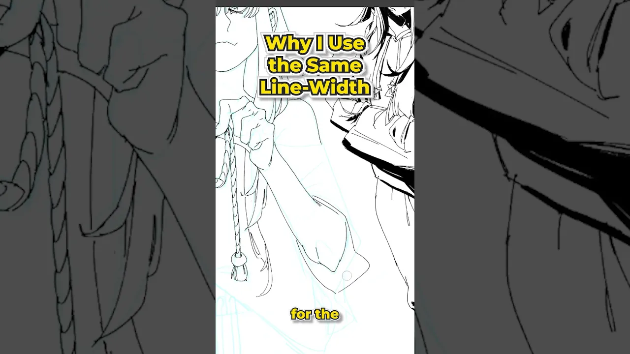 Why I mostly use the same Line Width