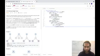 BFS Template Minimum Height Trees Leetcode 310