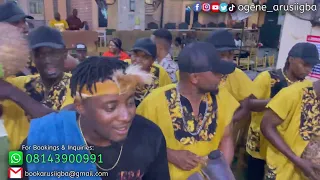 full live performance by ogene arusi igba castle majestic enugu bachelor s night igboamaka igbo