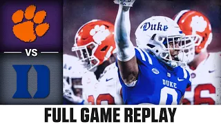 Clemson vs Duke Full Game Replay 2023 ACC Football
