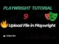 Upload File in Playwright Handle File Upload Easily Playwright Tutorial for Beginners