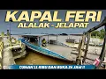 Download Lagu Naik Kapal Feri Dari Banjarmasin Kuin Alalak Ke Jelapat Tamban, H-1 Idul Adha Penumpangnya Penuh