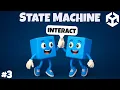 Unity StateMachine - Interaction using Interface