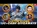 Lagu UC \u0026 CASH PRIZES PUBG LIVE CUSTOM ROOMS | PUBG LIVE  WOW \u0026 LIVIK ROOMS | UC ROOMS | KH JERRY LIVE
