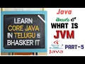 What is JVM in Telugu Part-5 JVM Architecture