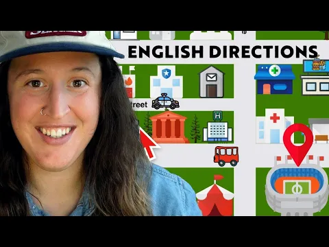 Directions in English - EASY ENGLISH COMPREHENSIBLE INPUT FOR LEARNERS | A1 Beginner