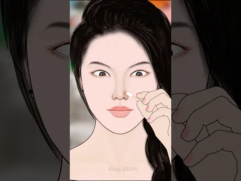 ASMR Piercing care #animation #relaxing #satisfying #shorts