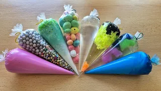 ✨ Crunchy Slime with Piping Bags ASMR ✨