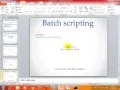 01 - Batch scripting arabic course data type variable