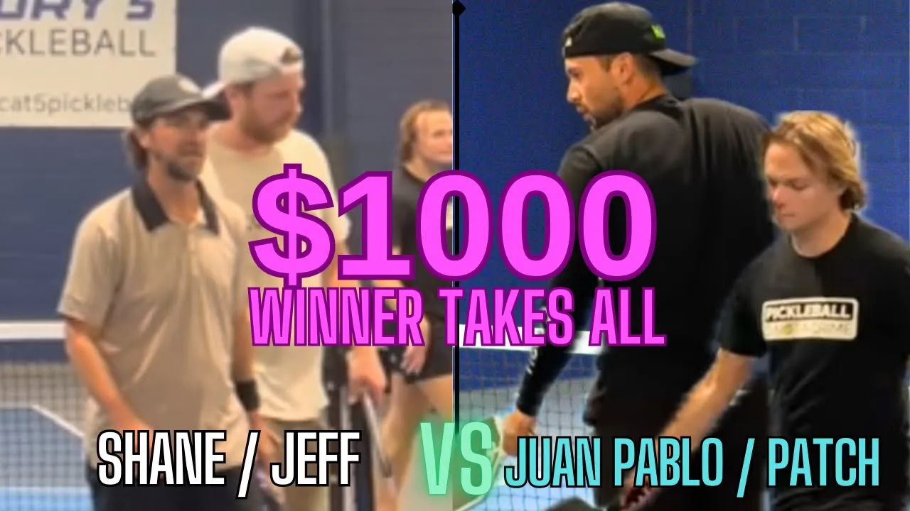 4.5+ | $1K | FUMBLED THE BAG | SEMIFINALS (B) | Juan-Pablo/Patch vs Shane/Jeff | Cat5 PB| Mandeville
