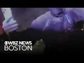 Dash camera shows chaos during massive Massachusetts street takeover