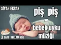 Pish Pish Baby Lullaby | Sleep Music for Crying Babies 3 Hours Black Screen