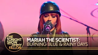 mariah the scientist rainy days burning blue the tonight show starring jimmy fallon