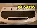 Review ZENY Compact Mini Twin Tub Washing Machine 2020