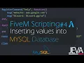 FiveM Scripting 9 - Setting up MYSQL Database and Inserting Values in it