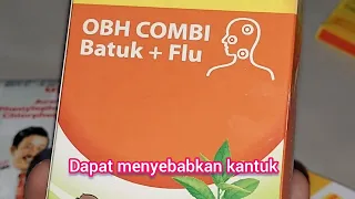 obh combi flu dan batuk pereda batuk dan flu demam sakit kepala dekongestan sirup obat batuk