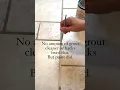 Stained Grout Paint it using ALL-IN-ONE Paint