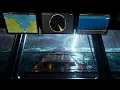 Realistic Cargo Ship Thunderstorm Ambience for Sleep Relax Seafarer The Ship Sim
