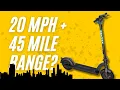Affordable Scooter with a 45 Mile Range - GoTrax G Max Ultra