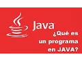 Aprende Java Desde Cero 03 - Que es un programa en JAVA CodigOnClick