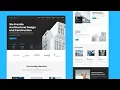Real Estate Website Design using HTML CSS and JavaScript