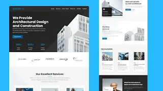 Real Estate Website Design using HTML CSS and JavaScript