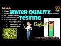 Water Quality Testing English Most Probable Number MPN Coliform Microbiology ThiNK Biology