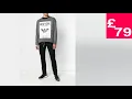 Emporio Armani - New York drawstring hem hoodie