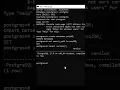 How To Create And Access PostgreSQL Database Using psql SQL Shell Best PostgreSQL Tutorial Shorts