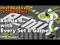 Remix 8 DS with every Set 8 game (Rhythm Heaven Custom Remix)