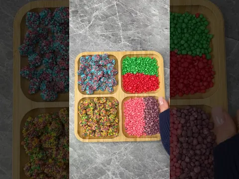 Filling Platter with Nerds 🤤 #shorts #asmr