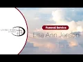 Prayer Memorial Service for Lisa Ann Jenson