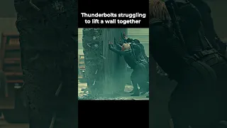 Spiderman is stronger than Thunderbolts